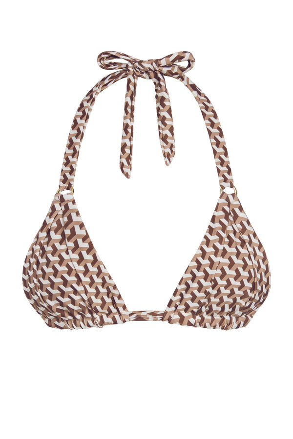 Morocco Top - Husk Geo