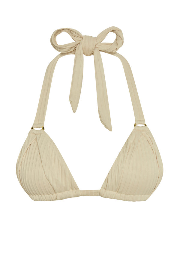 Morocco Top - Vanilla Matte Rib