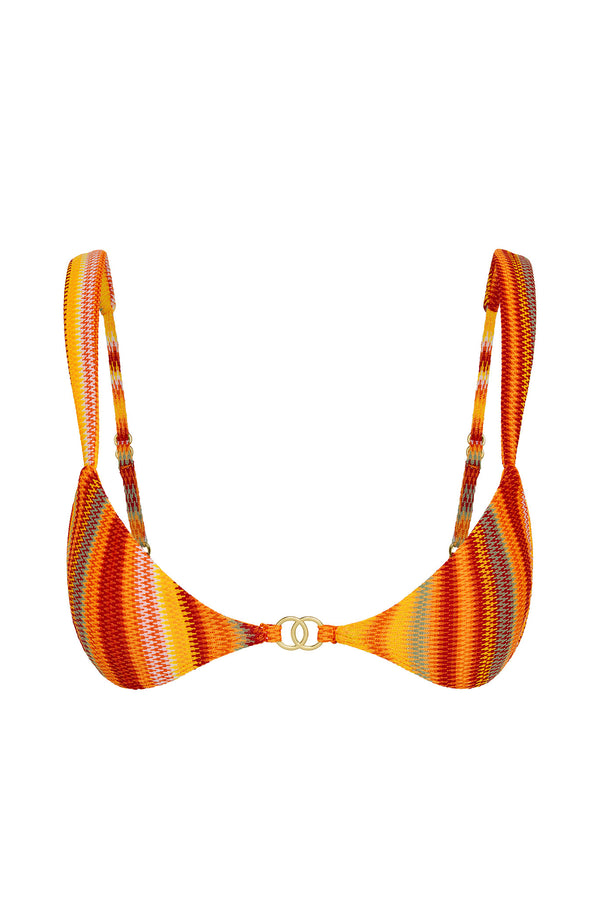 Petit Ermitage Top - Sardinia Stripe (Small Bust)