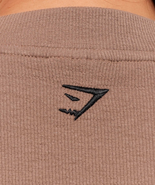 Ribbed Cotton Crop Top