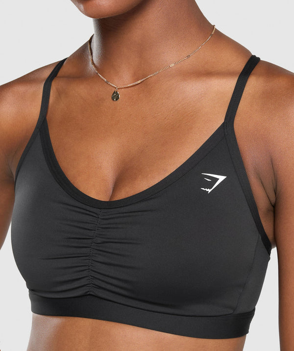 Ruched Sports Bra