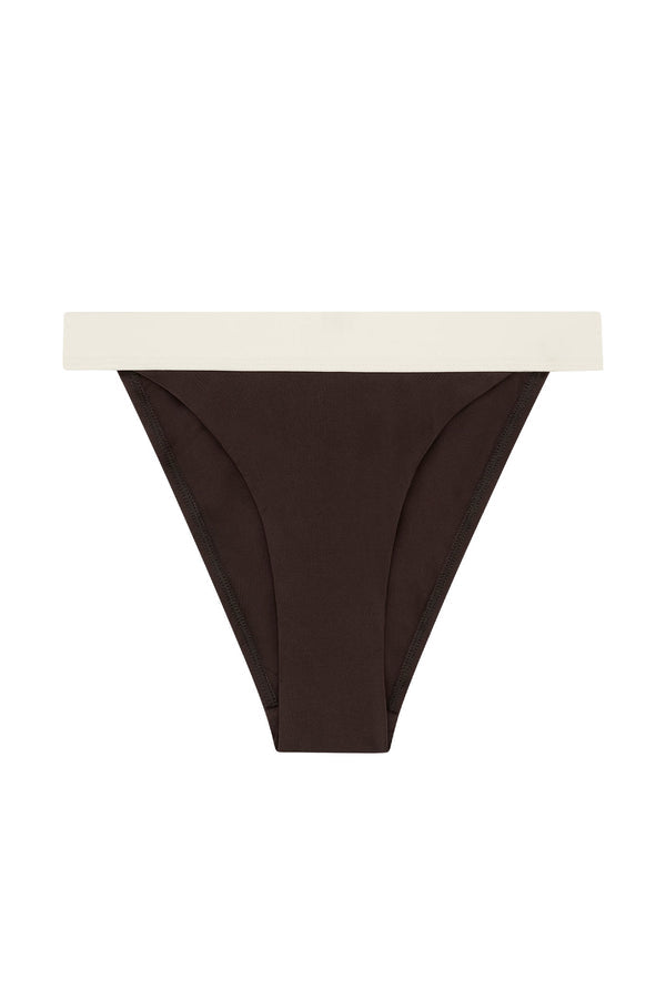 Santorini Bottom - Espresso/Ivory