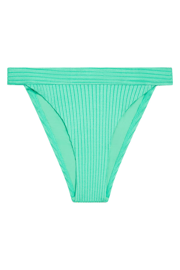 Santorini Bottom - Turquoise Wide Rib
