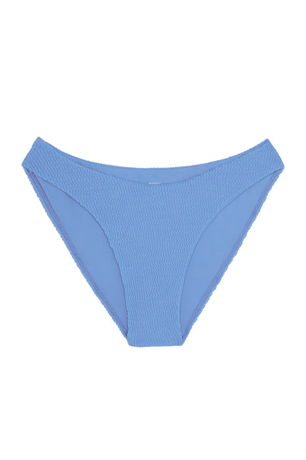 Seychelles Bottom - Azure Crinkle (Modest Coverage)