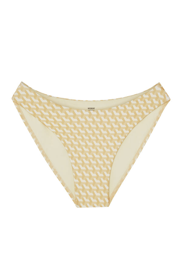 Seychelles Bottom - Ivory Geo (Modest Coverage)