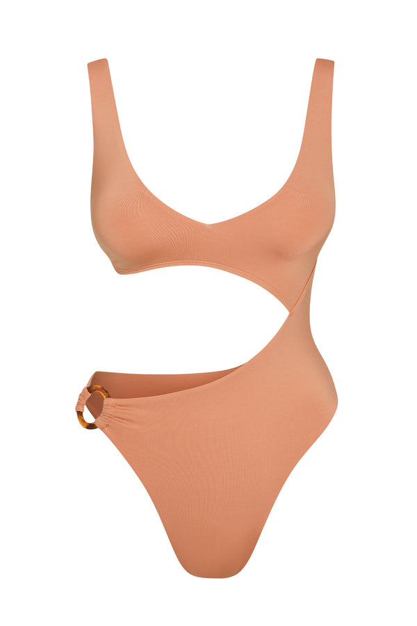 St. Barth's One Piece - Desert Rose