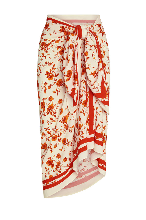 Via Marina Piccola Sarong - Sunrise Floral