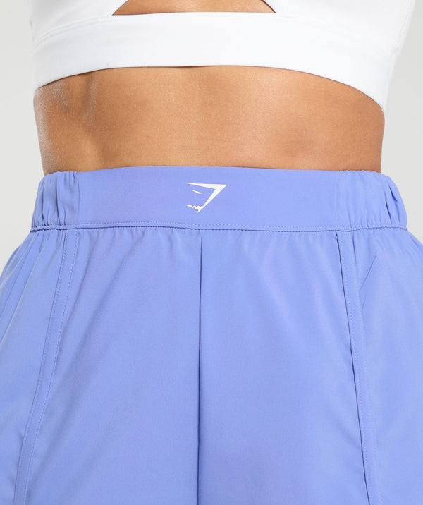 Scallop Hem Shaped Shorts