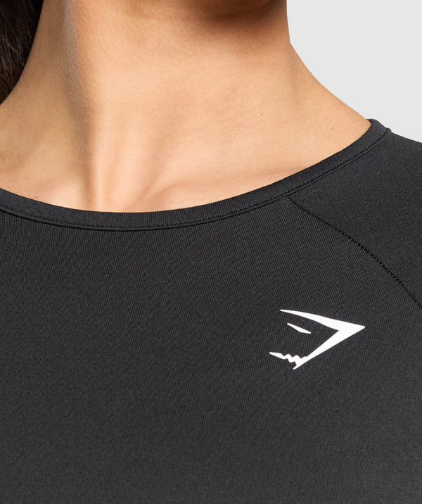 Training Long Sleeve Crop Top