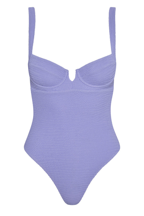 Clovelly One Piece - Wisteria Crinkle