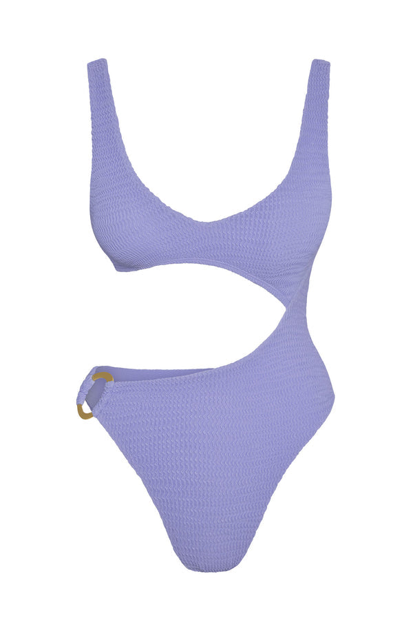 St. Barth's One Piece - Wisteria Crinkle