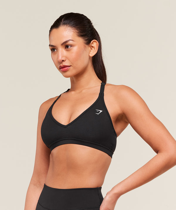 Cotton Racerback Sports Bra