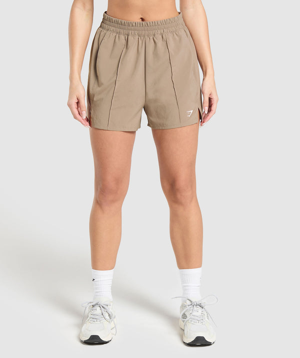 Pintuck Shorts